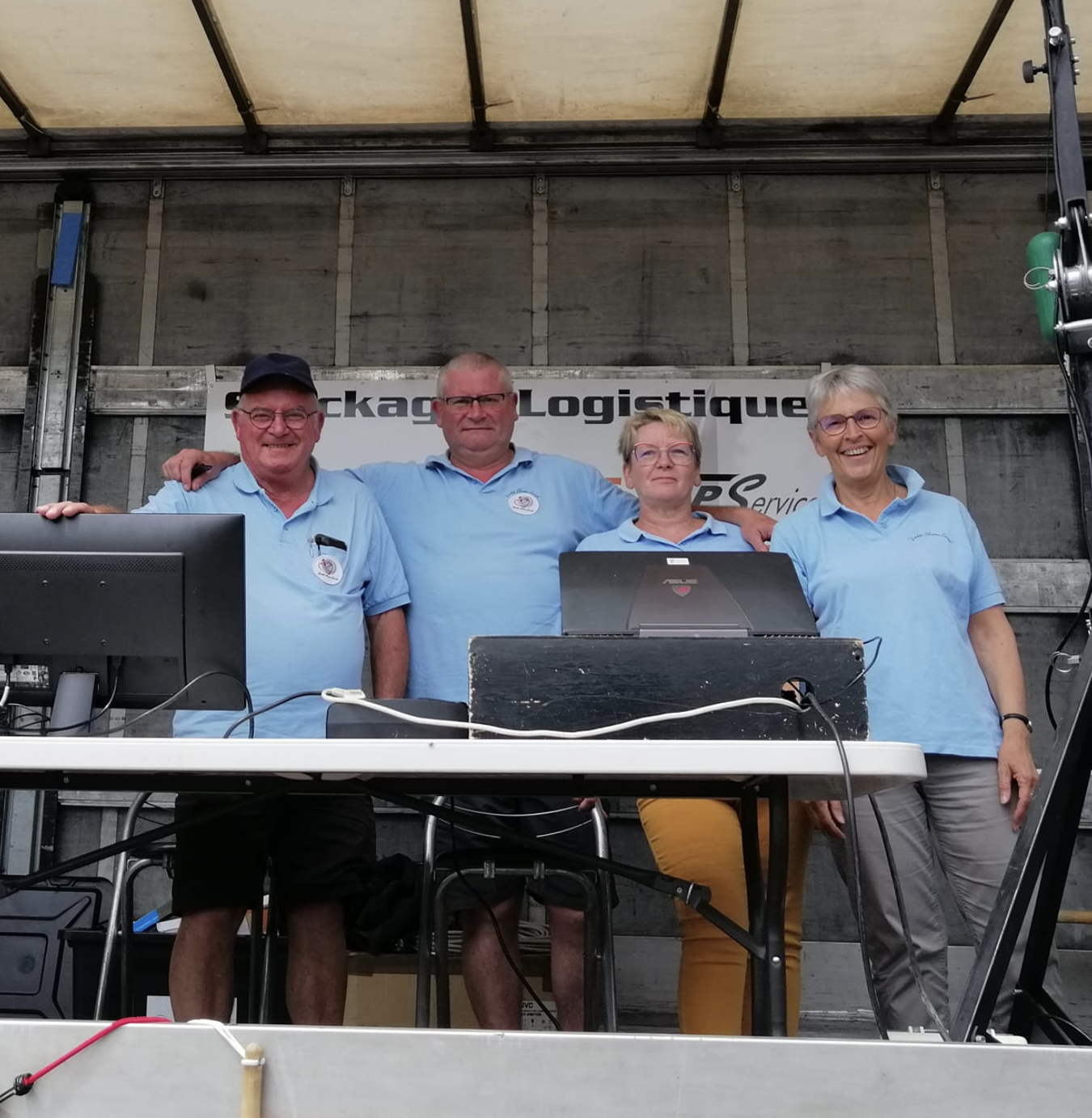 Équipe Vendée Chrono Finish en action